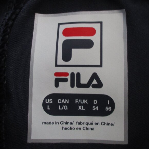 FILA Mens Navy Drawstring Elastic Tennis Short Pant NWT - Size 36W-40W or Large - Picture 5 of 5